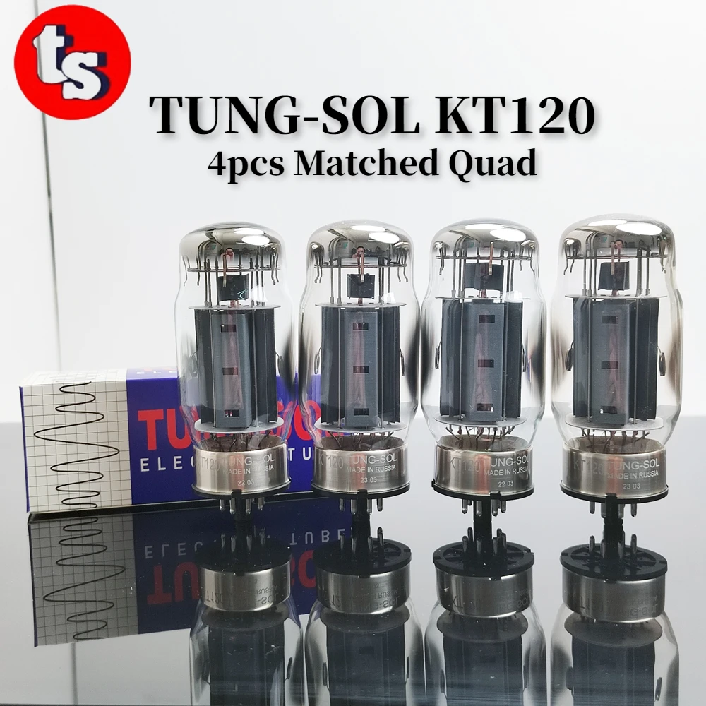 

Вакуумная трубка TUNG-SOL KT120, улучшенная электронная трубка KT88 6550 KT66 KT100 для Hi-Fi усилителя звука, точное соответствие