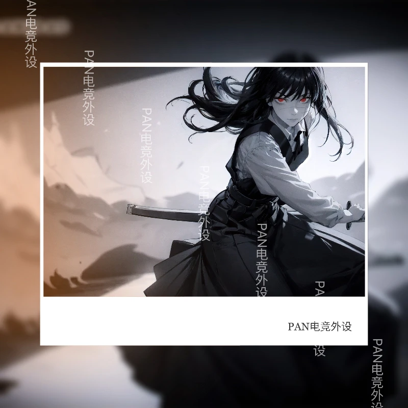 Skypad Gaming Glass Mouse Pad Coating Full Coverage Primer Anime Mousepad ESports Speed Precise Control for FPS Csgo Game Gift