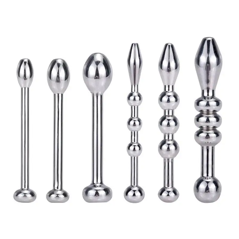 Metal Urethral Catheter Male Stainless Steel Horse Eye Urethral Plug Penis Headers Masturbator Adult SM Urethran Dilators