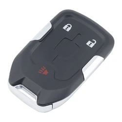 dahai Car Key Fob Case Shell Housing for Chevrolet Tahoe Silverado Suburban Tahoe GMC Sierra Acadia Terrain 2017 2018 2019