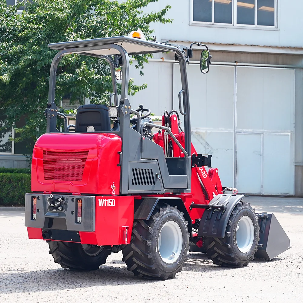 Image of CE Mini-Lader mit Japanischem Kubota-Motor Kleiner Landwirtschafts-Lader 4WD Kompaktlader Neuer Lader für Landwirtschaft und Bauwesen Maßanfertigung