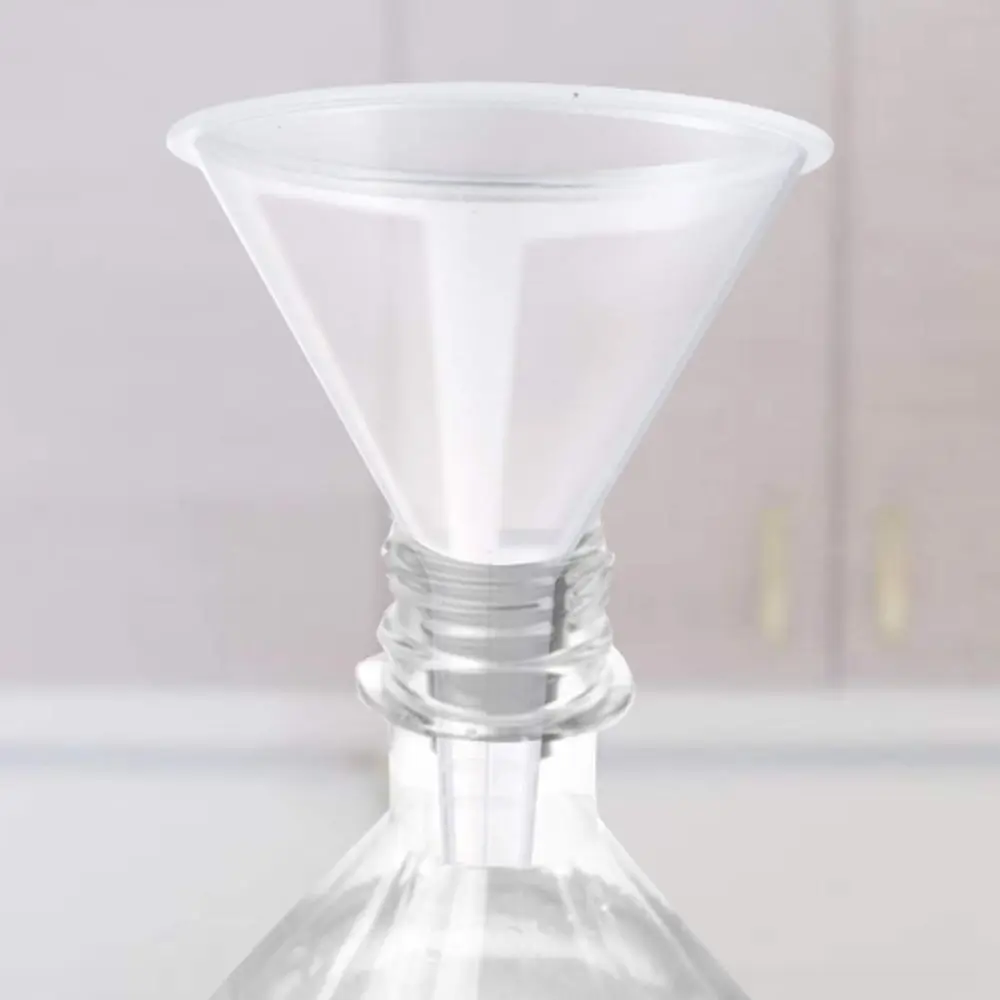 

1/3Pcs Durable Clear Plastic Funnel Set Kitchen Funnel Filling Tool Perfume, Sand Art