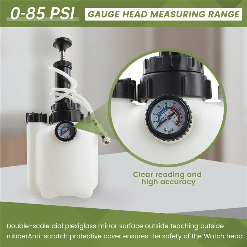 

A85E-Manual Transmission Oil Filling System Fluid Pump Tool 3L With Adapter Brake Oil Bottle (B)