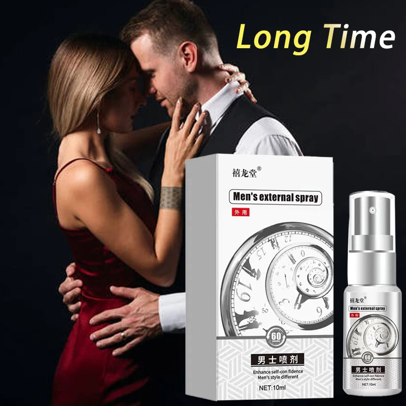 Sex Delay Spray for Men Penis extender Anti-Premature Ejaculation Male Erection Prolong 60 Minutes long lasting adult Products