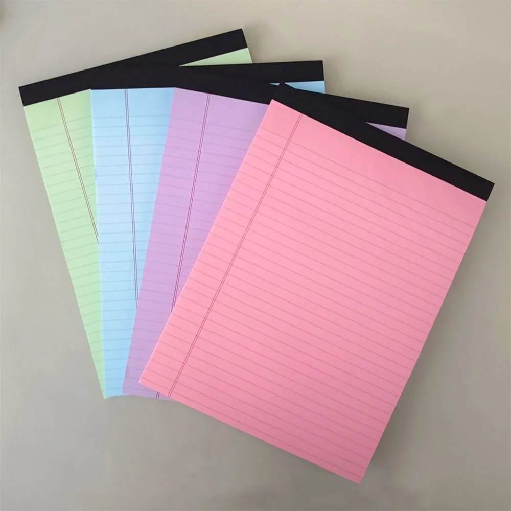 دفتر ملاحظات A5/A4 متعدد الوظائف 50 ورقة قابل للتمزيق، لوحة كتابة قانونية للطلاب