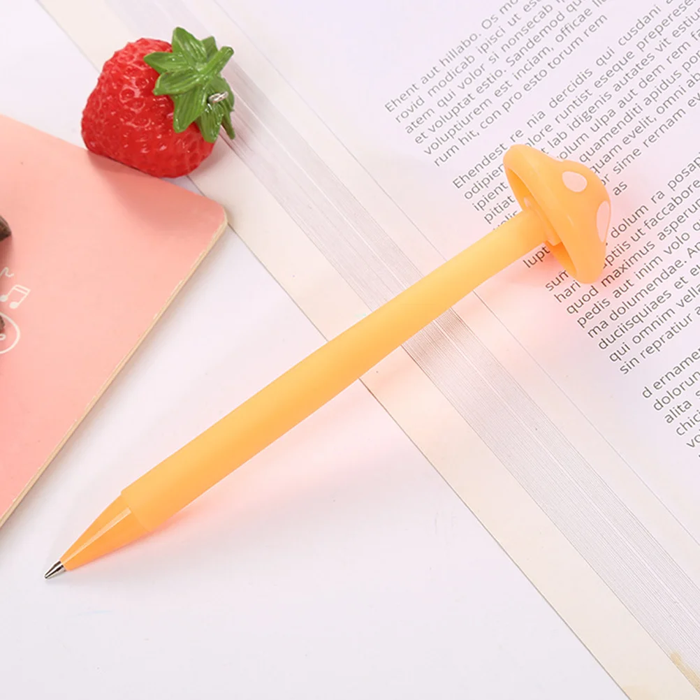 

1Set Cartoon Mushroom Shaped Pencil Retractable Point Drawing Drafting Office Supplies Cartoon Writing Pencil