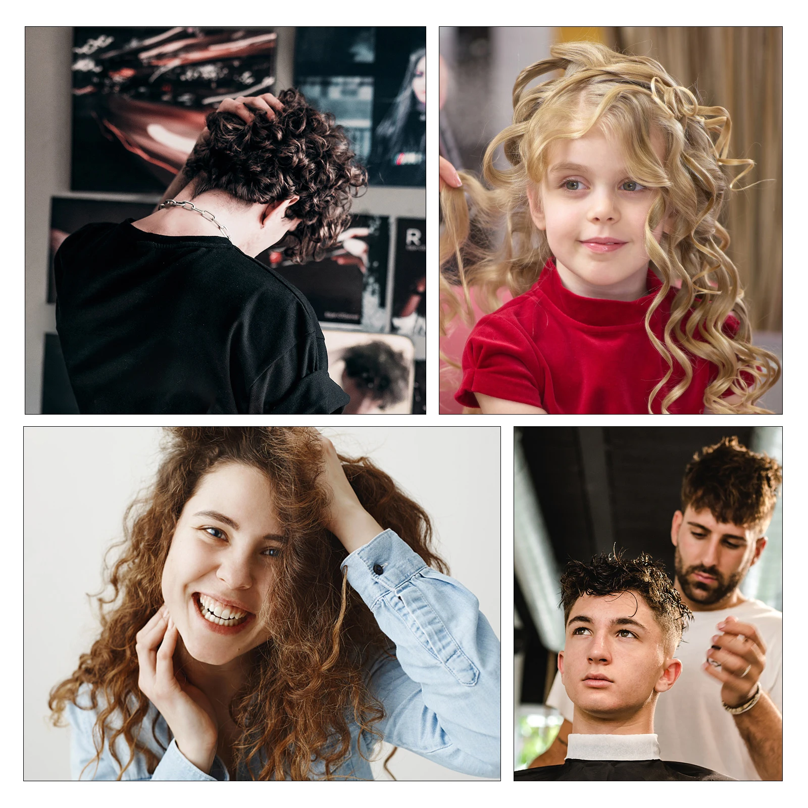 

90 шт., щипцы для завивки волос, парикмахерский инструмент, салон парикмахера, прочные нескользящие стержни, подходят для домашнего использования на открытом воздухе