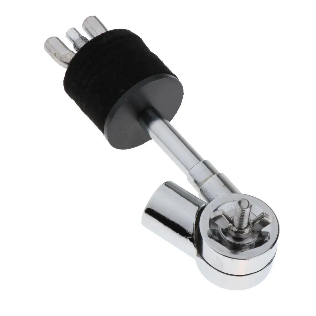 Metal Short Cymbal Arm Clamp Stand Nut Quick Set Mini Cymbal Stacker for Drum Set Percussion Hardware Holder