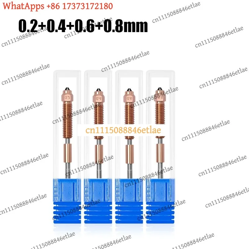 k3 for Creality K2 Plus Combo Hotend Kit – Ceramic Heating Block & Quick-Swap Nozzles (0.2/0.4/0.6/0.8mm)