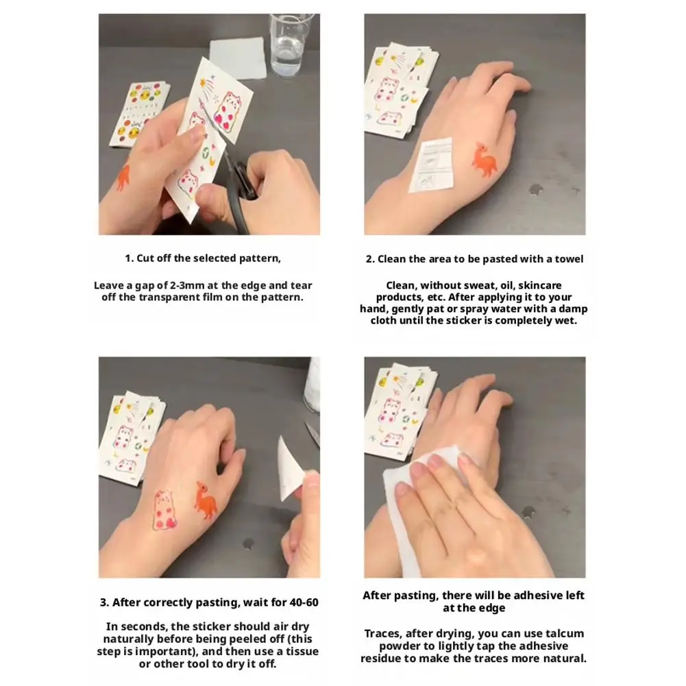 クリスマスフェイスアイズ一時的なタトゥーステッカー、長持ちし防水、パーティーメイク、ステージルック、デートナイトステッカー