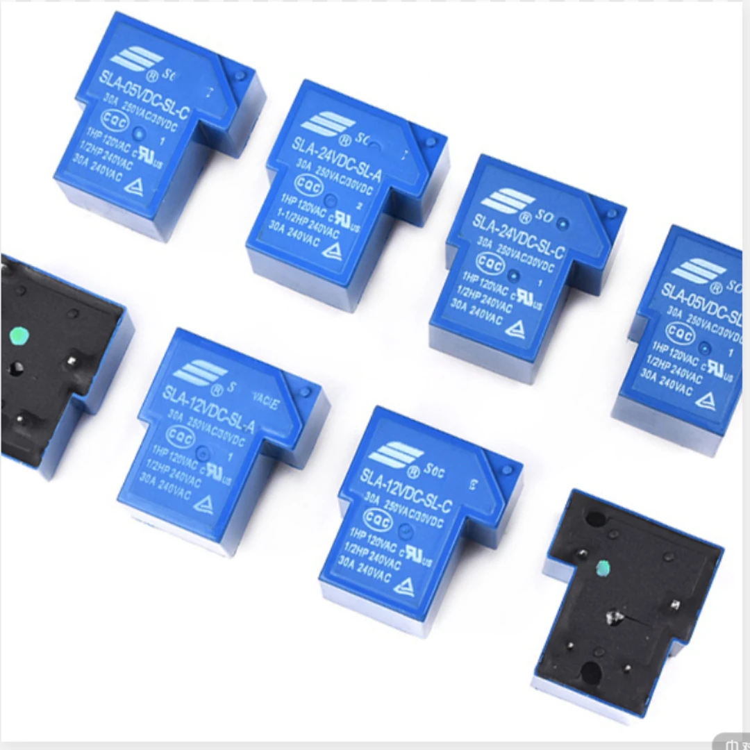 5pcs/lot SLA-24VDC SLA-05VDC 12VDC 24VDC-SL-A-C DIP 30A T90 CN Relay