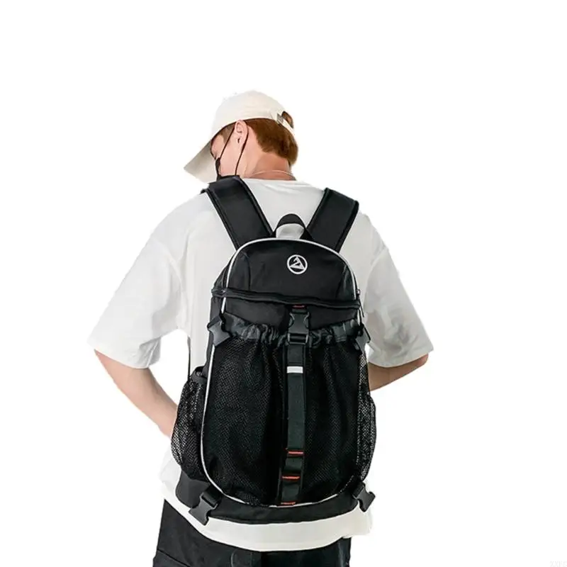 

XXFC Sport Equipment Backpack Basketball Backpack Large Capacity PE Bag Soccer Bag