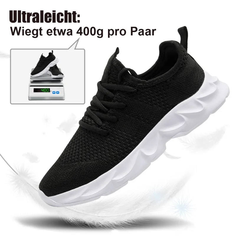 Fujeak Flats Footwear Air Mesh Breathable Men Women Couple Casual Sneakers Fashion Lightweight Comfortable Outdoor Sport Shoe