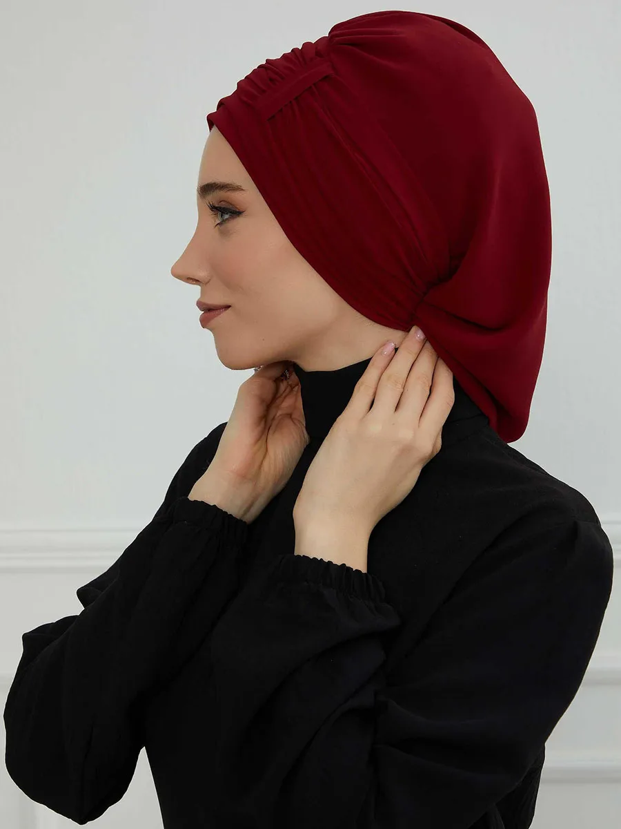 Neue muslimische Hut Hijabs für Frau Kappe sofort islamische Frauen Turban Hut Damen Kopf wickel indischen Hut