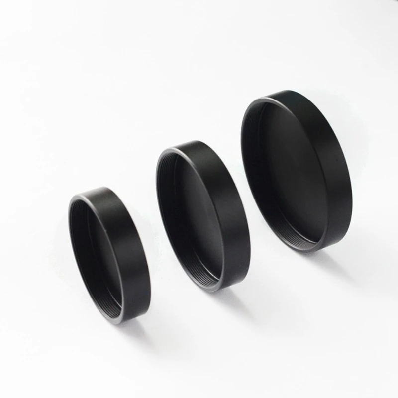 Lens Dust Caps for M42/M48/M54x0.75mm Black Aluminum Protective Cover Astronomical Eyepiece Cover Dropship