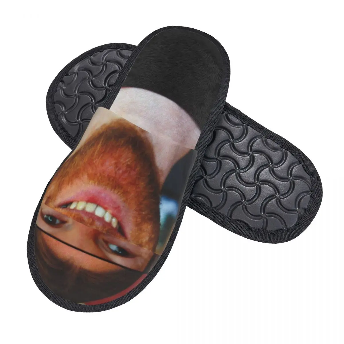 Custom Aphex Twin Memory Foam Slippers Women Cozy Warm House Slippers