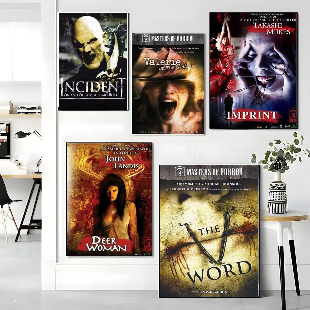 tv series M-Masters of Horror-R Painting Calligraphy Artwork for Living Room Bedroom Office Home Decor