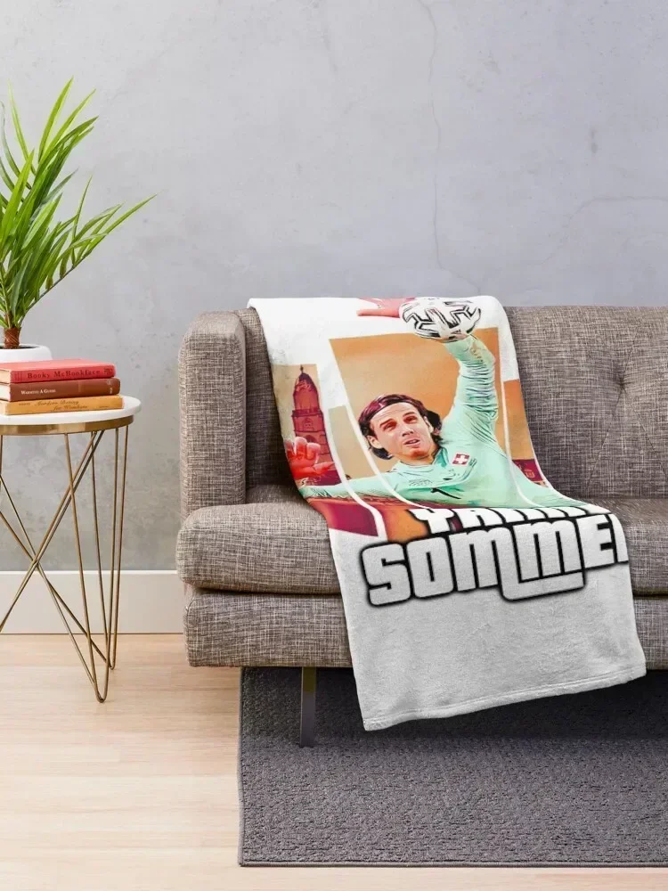 Switzerland Yann Sommer Throw Blanket Stuffeds funny gift Blankets