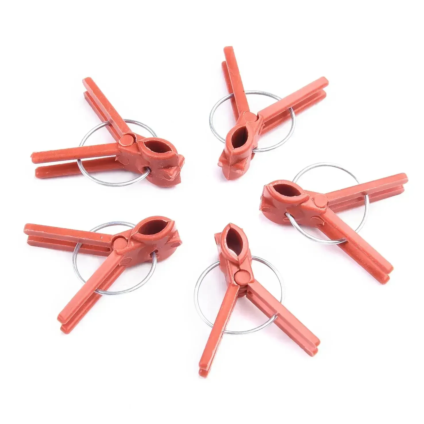 50PCS Plant Grafting Clip Plastic Gardening Tool Plant Support For Vine Garden Greenhouse Vegetables Watermelon