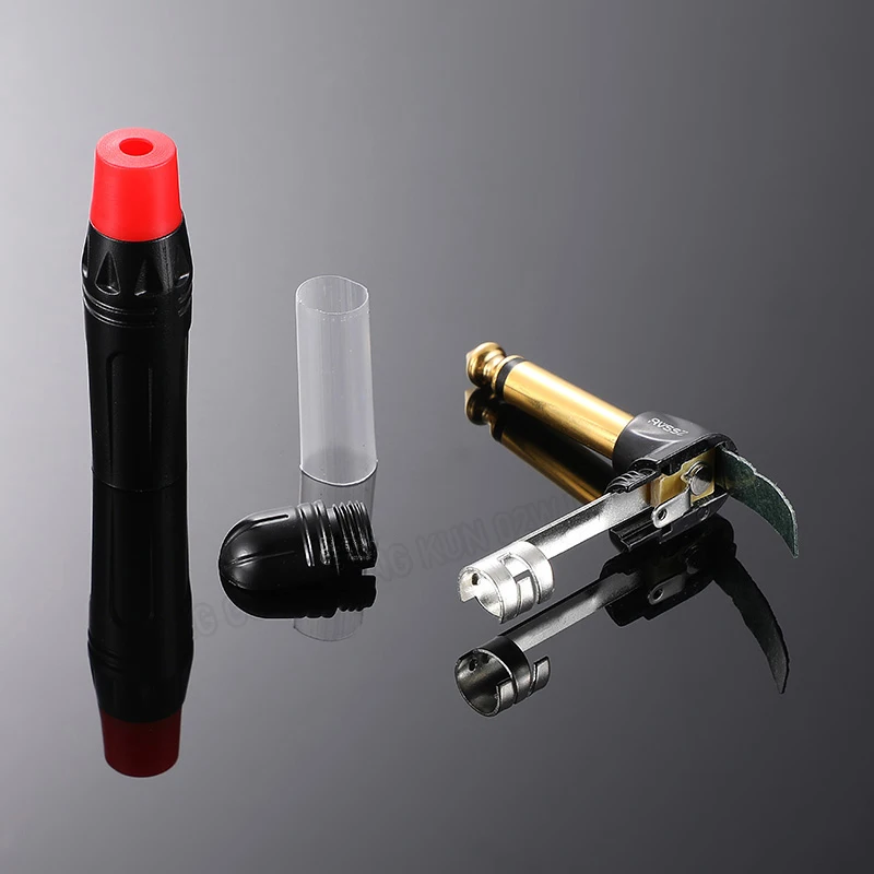 Conector de clavija de audio estéreo mono profesional TS/TRS de 6,35 mm (1/4 ") para guitarra, micrófono, cable de instrumento