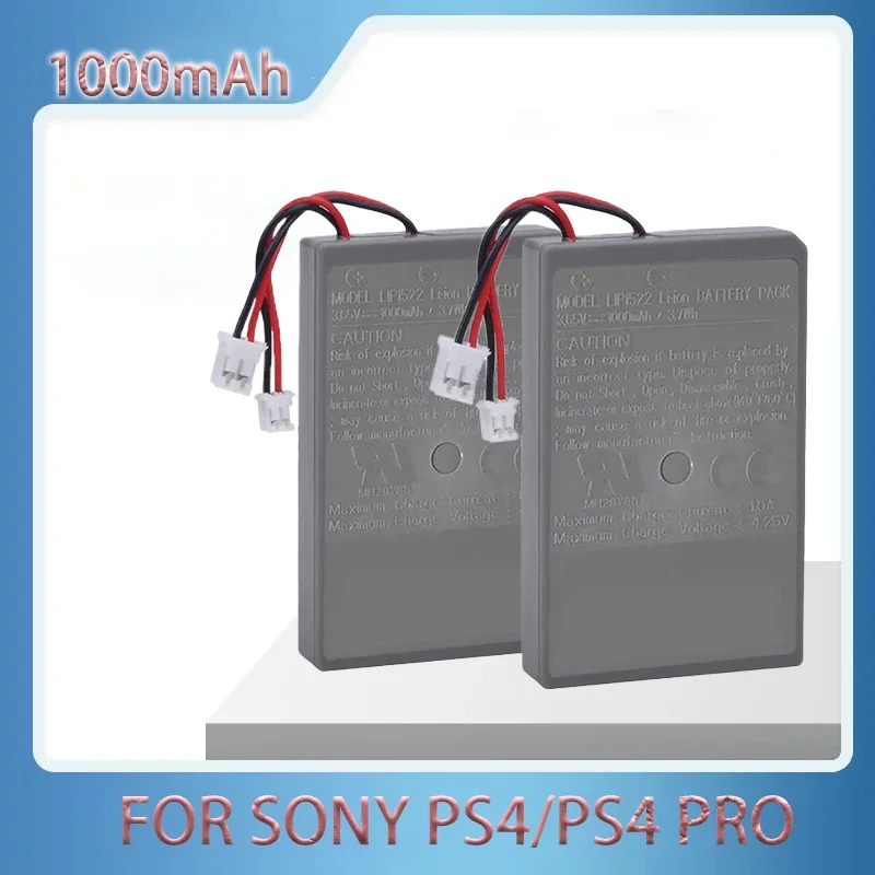 PURFIELD Batteria Ricaricabile 1000mAh Per SONY PS4 PS4 Pro slim LIP1522 Dualshock 4 V1 2 Controller Senza Fili Playstation GamePad