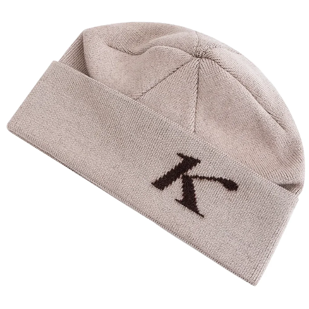 جديد للجنسين أزياء الشتاء قبعة عارضة بيني القبعات للرجل المرأة في الهواء الطلق K حرف K محبوك قبعة