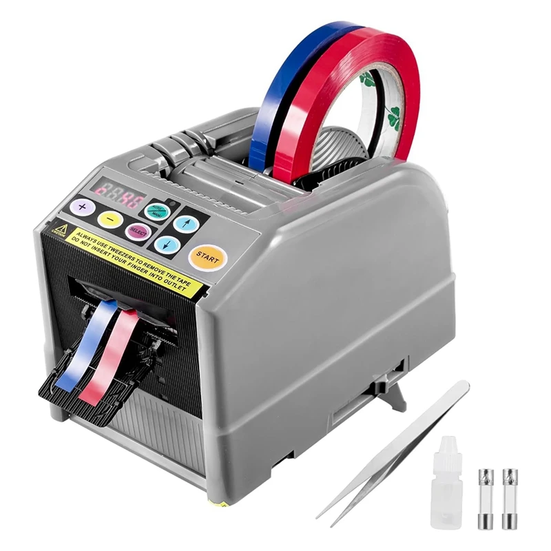 Automatic Tape Dispenser, Dispensador De Cinta Automatico, Electric Intelligent Ribbon Cutter,For Schools Easy Install Us Plug