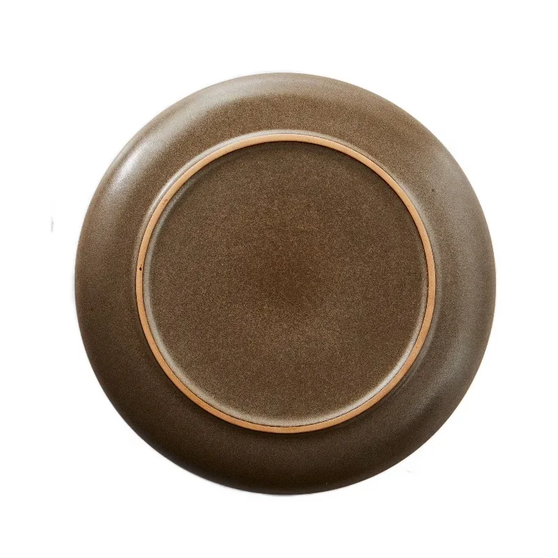 Banks Brown 10.25-Inch Stoneware Dinner Plate