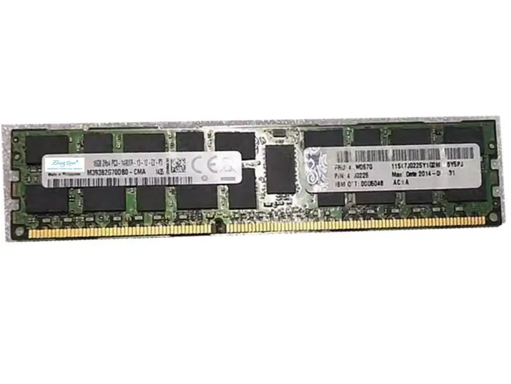 For  47J0225 46W0670 00D5048 16G 2RX4 PC3-14900R 1866 server 16GB