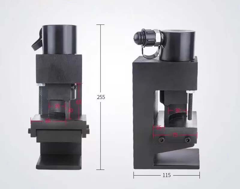 Split-type Angle iron Chamfering machine JT-63C Hydraulic Chamfering machine Angle steel Cut-off corners Chamfer Machining