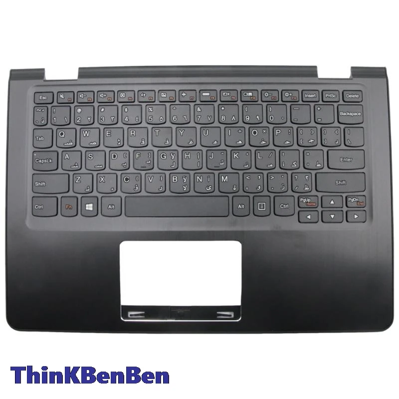 ARA Arabic Keyboard Black Upper Case Palmrest Shell Cover For Lenovo Yoga 300 11IBR 11IBY Flex 3 1120 1130 5CB0J08403