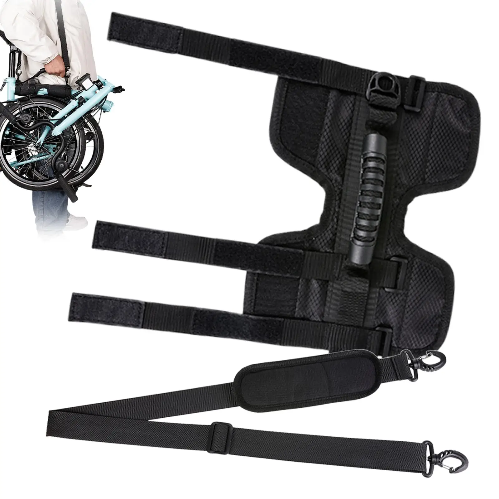 

Electric Scooter Strap Balance Bike Carrying Supplies Folding Bike Carry Strap For Travelers Riders Bikers Cyclists Daily