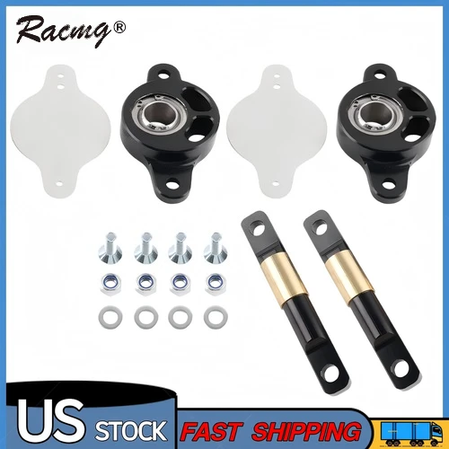 

Trailing Arm Spherical Bearing Bushing Kit Rear for Integra 1989-2001 Civic 1988-2000 Chassis Part Shipping from US