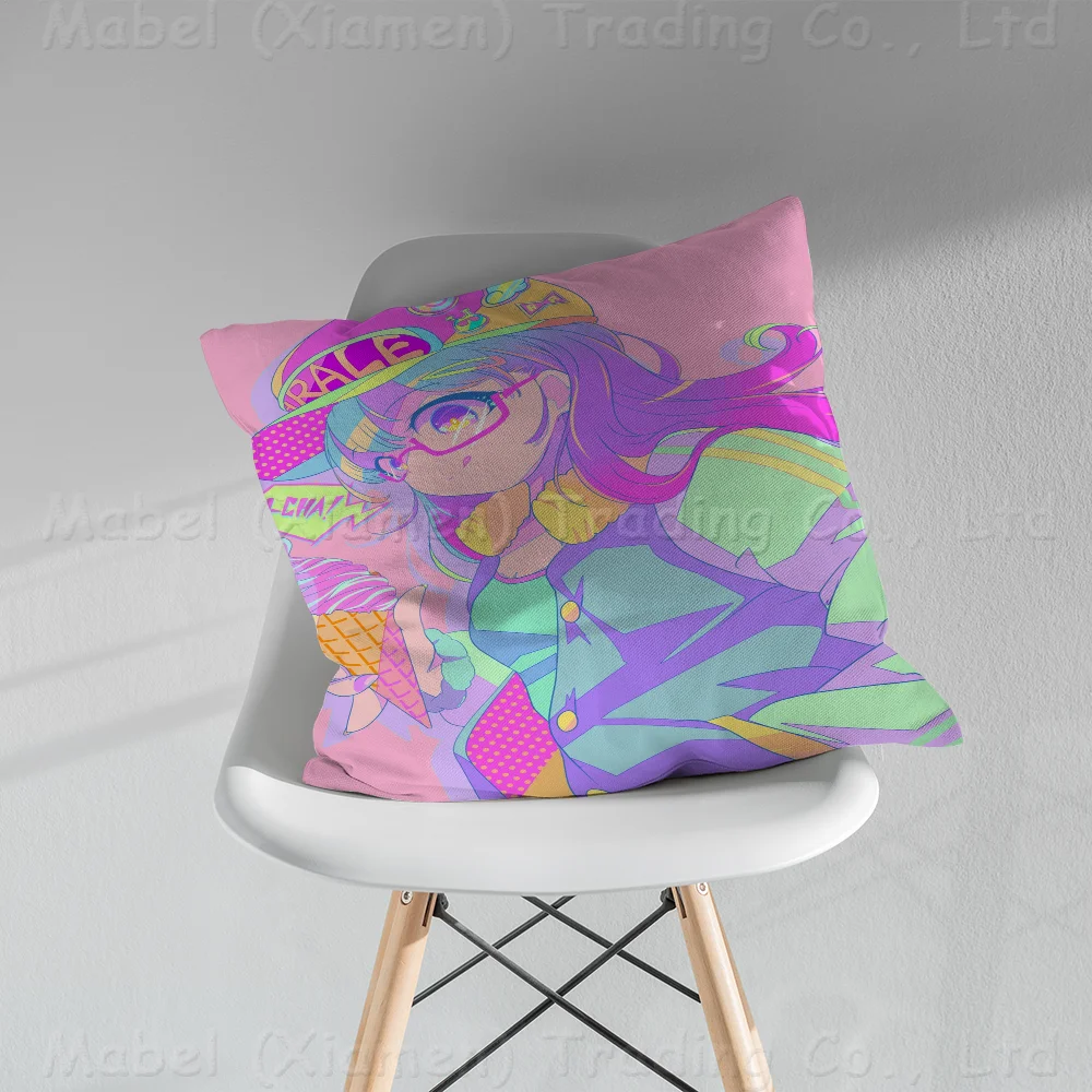 Anime Cartoon A-Arale Pillow Gift Home Office Decoration Bedroom Sofa Car Cushion Cover Case 45x45