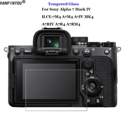 Dla Sony Alpha 7 Mark IV ILCE-7M4 A7M4 A7IV MK4 A7RIV A7R4 A7RM4 szkło hartowane 9H 2.5D kamery ochrona ekranu LCD Film