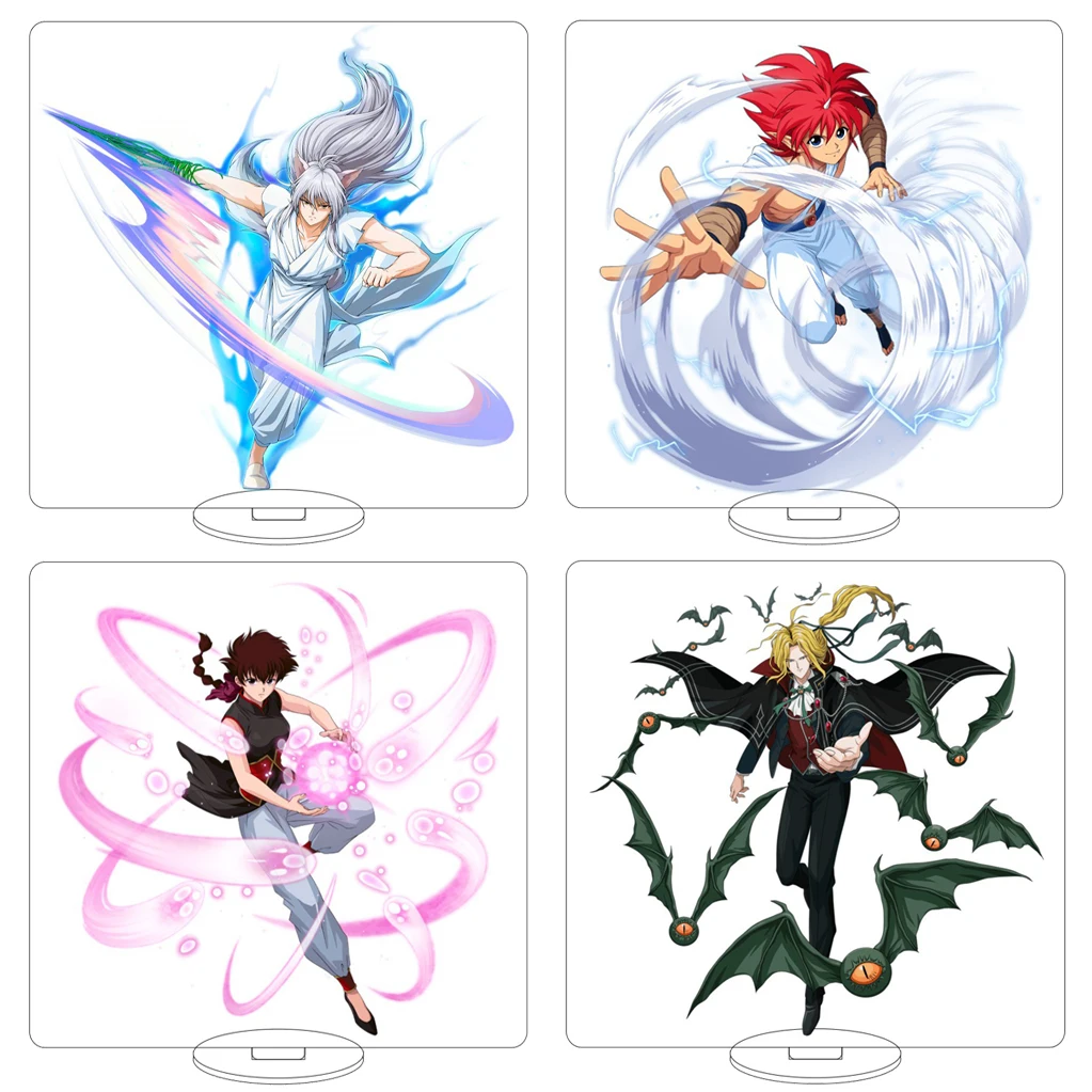 Figura Acrílica de 16CM del Anime Yu Yu Hakusho, Kurama, Urameshi Yusuke, Koenma, Botan, Koto, con Base, Regalos y Adornos de Navidad