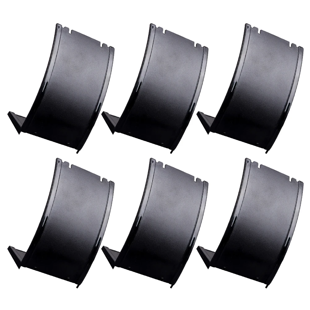

6 Pcs Display St Jewelry Jewelry Display St Necklace Holder Black Plastic Rack Storage Office Decor ganizer Tools