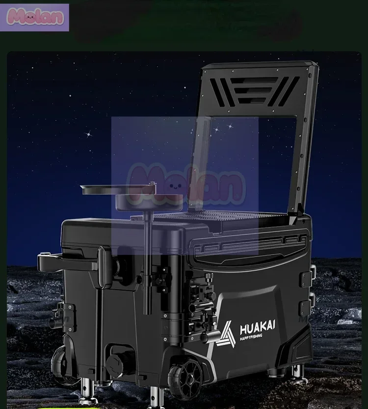

Fishing box 2023 new full set of ultra-light multi-functional box can sit wild fishing gear set