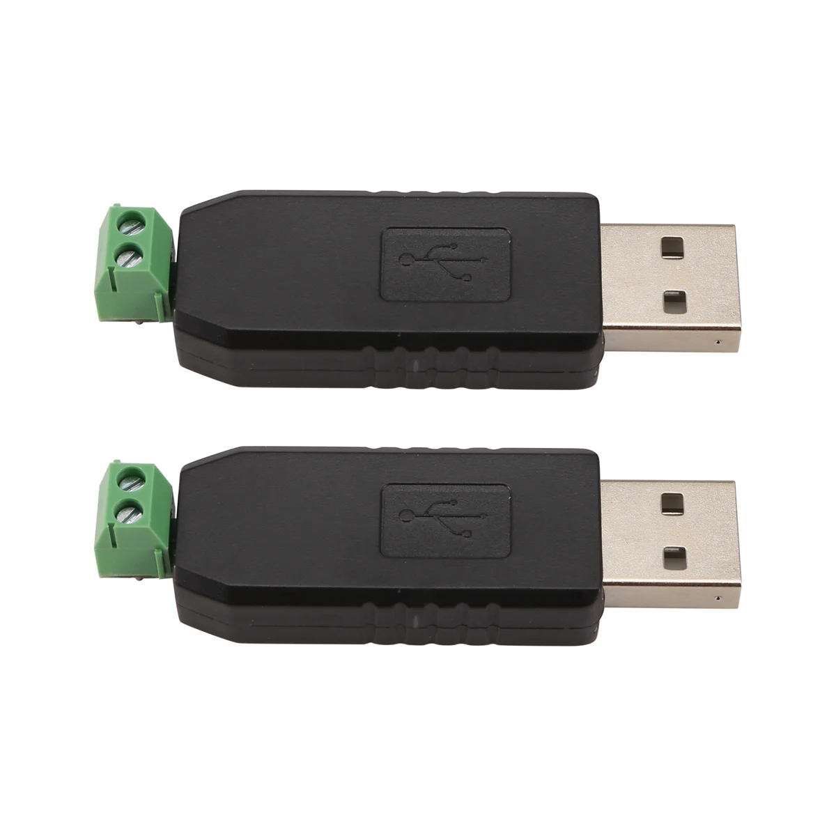 2x PC USB para RS485 RS-485 conversor de interface adaptador serial compatível + PLC DY