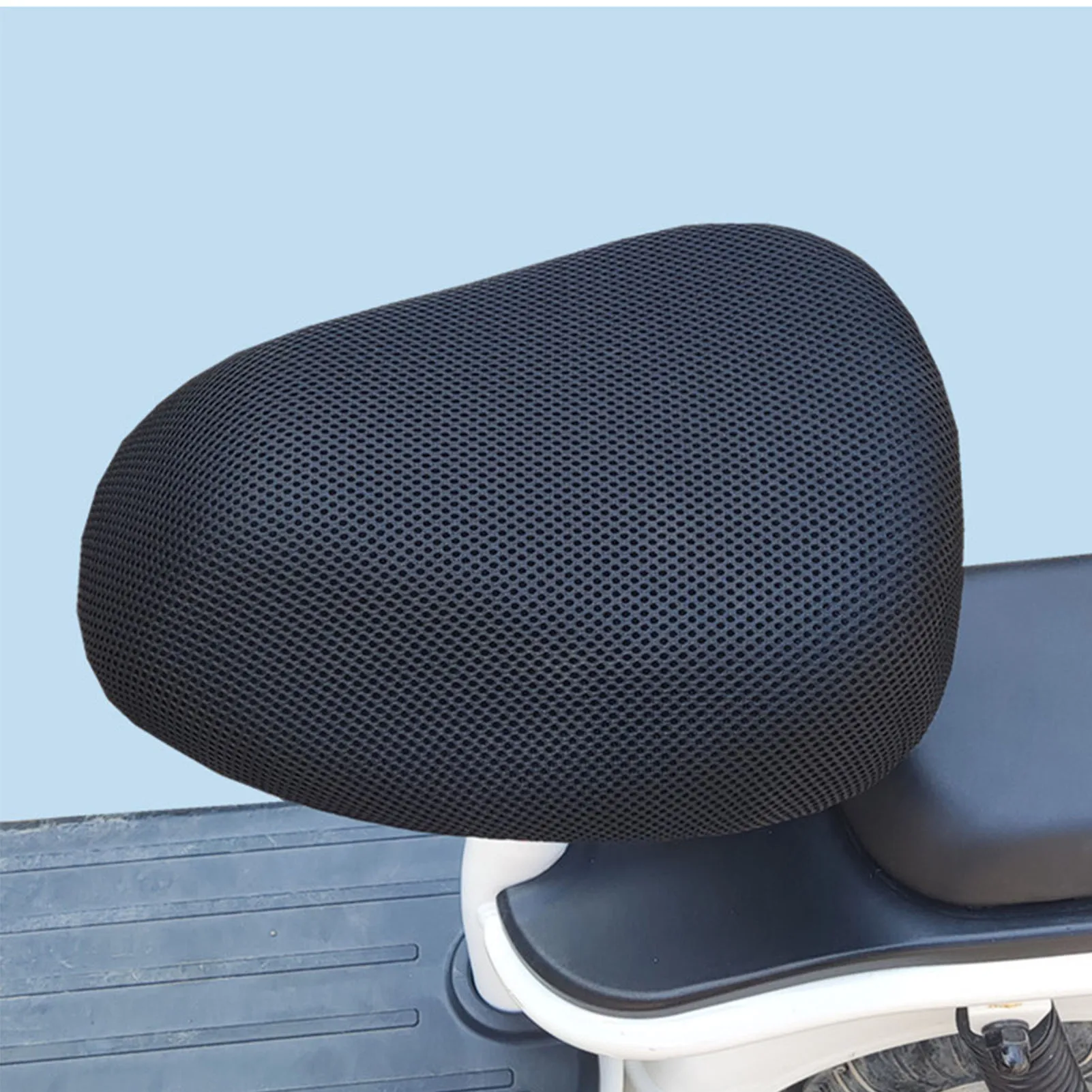 Electric Scooter Seat Cover 3D Mesh Waterproof Heat Insulation Universal Fit for Aima Electric Scooter Electric Bike Seat Cover