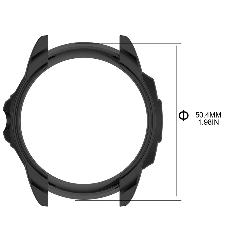 Forerunner955 충격 방지 시계 케이스용 긁힘 방지 커버 세척 가능 범퍼 f Dropship