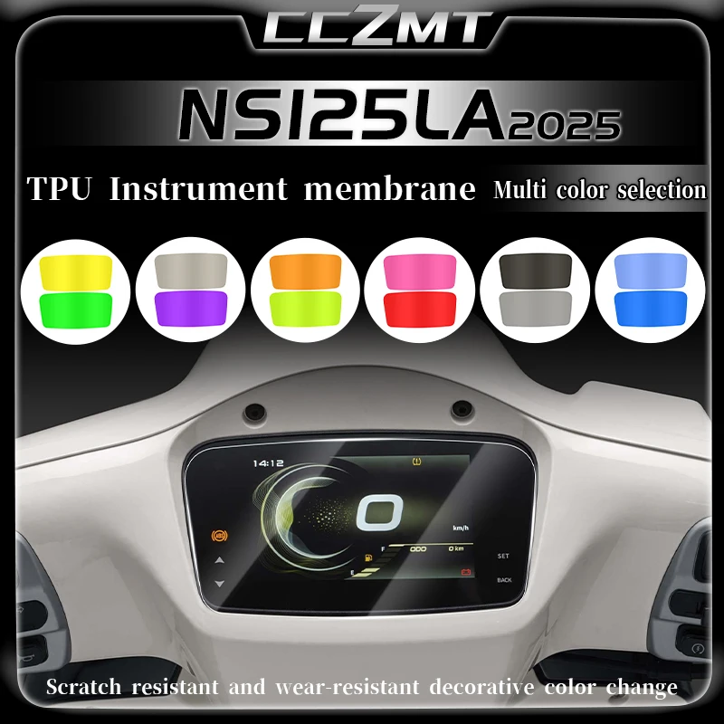 

For HONDA NS125LA NS 125 LA ns125la 2025 Motorcycle Cluster Scratch Protection Film Dashboard Screen Protector Accessories