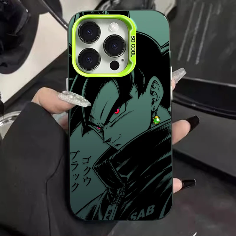 DRAGON BALL GOKU BLACK GOHAN SAB COAT Phone Case for iPhone 12 17 Air Pro Max 16 15 11 14 13 Pro Max XS X XR Plus 8 7 SE 2020 view 3