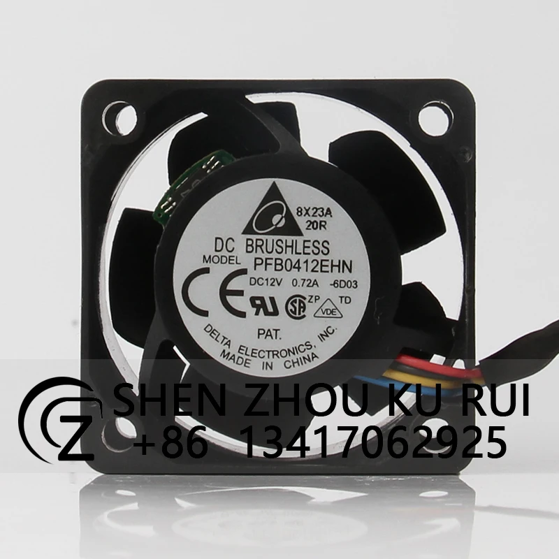 PFB0412EHN Case Cooling Fan for Delta 24V 48V DC12V 0.72A EC AC 40X40X25MM 4CM 4028 Ultra Silent Violent Double Ball Centrifugal