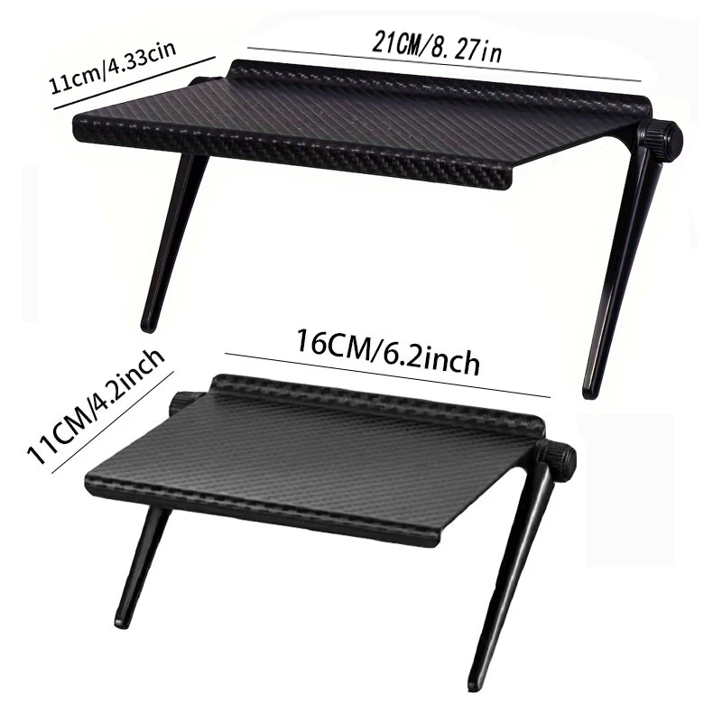 Einstellbare TV Bildschirm Top Lagerung Regal Router Lagerung Rack Computer Monitor Desktop Bildschirm Top Lagerung Rack Startseite Organizer – Detail 1