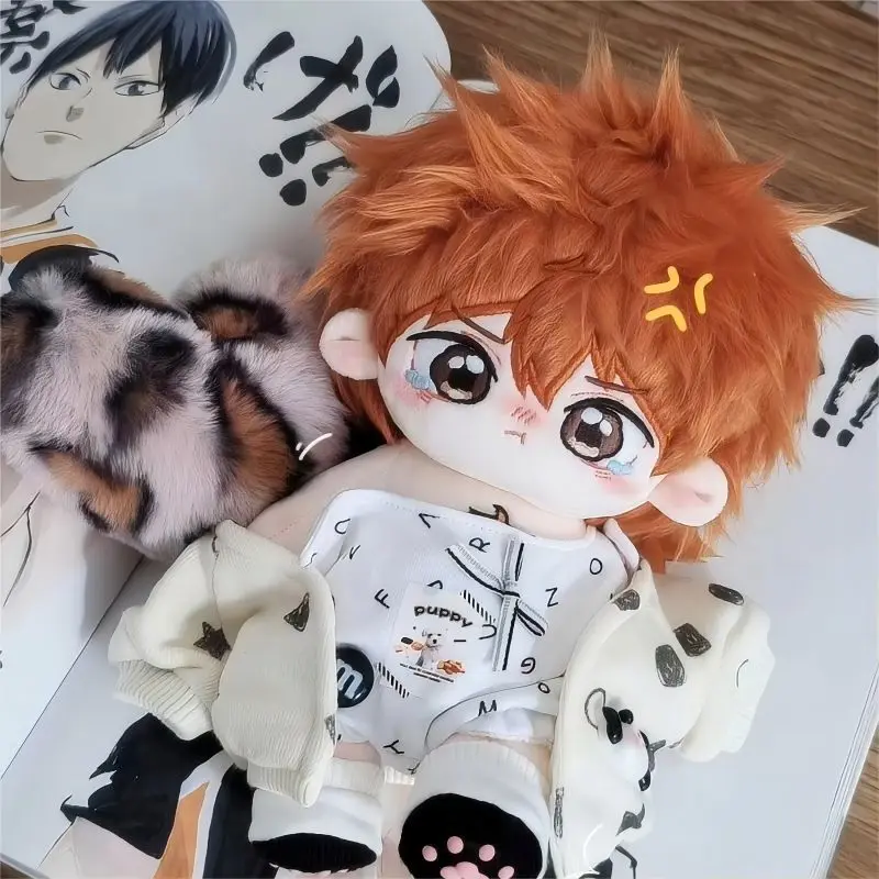 ใหม่ 20 ซม.ตุ๊กตาผ้าฝ้ายตุ๊กตาอะนิเมะไฮคิว!! ฮินาตะ โชโยตุ๊กตาหุ่นชุดของเล่นสะสมของขวัญวันเกิดคริสต์มาส