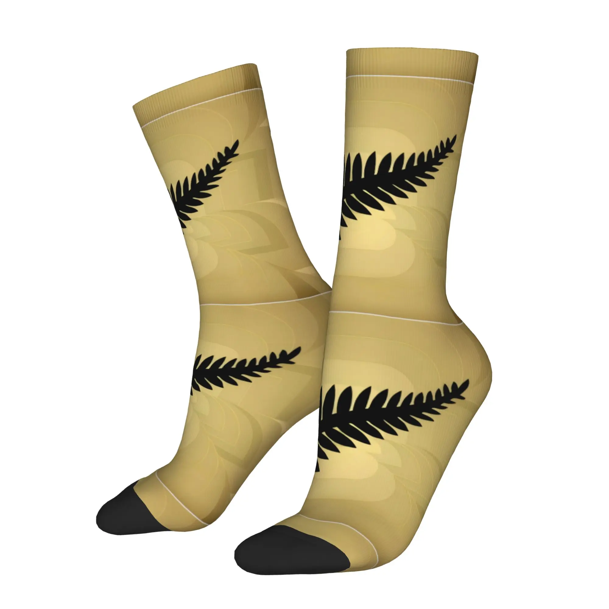 Hip Hop Retro New Zealand Crazy Men's compression Socks Unisex  Harajuku Seamless Printed Funny Sock Match Day Essentials