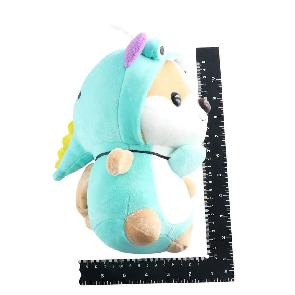 Cute Mutable Children's Doll Send Female Animal Bee Dinosaur Plush Toy Corgi Chai Pillow Shiba Inu Plush Toy Squirrel Doll