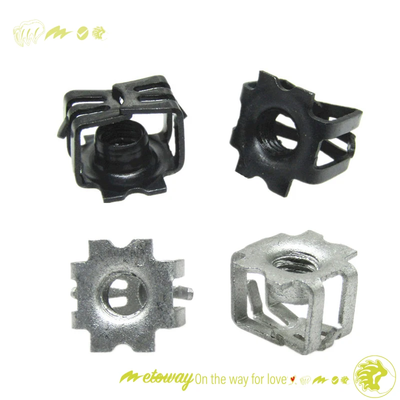 8pcs Buckles For Changan CS35 CS55 CS75 CS95 Car Bumper Buckle Front License Plate Base Screw Buckle Fastener Buckle