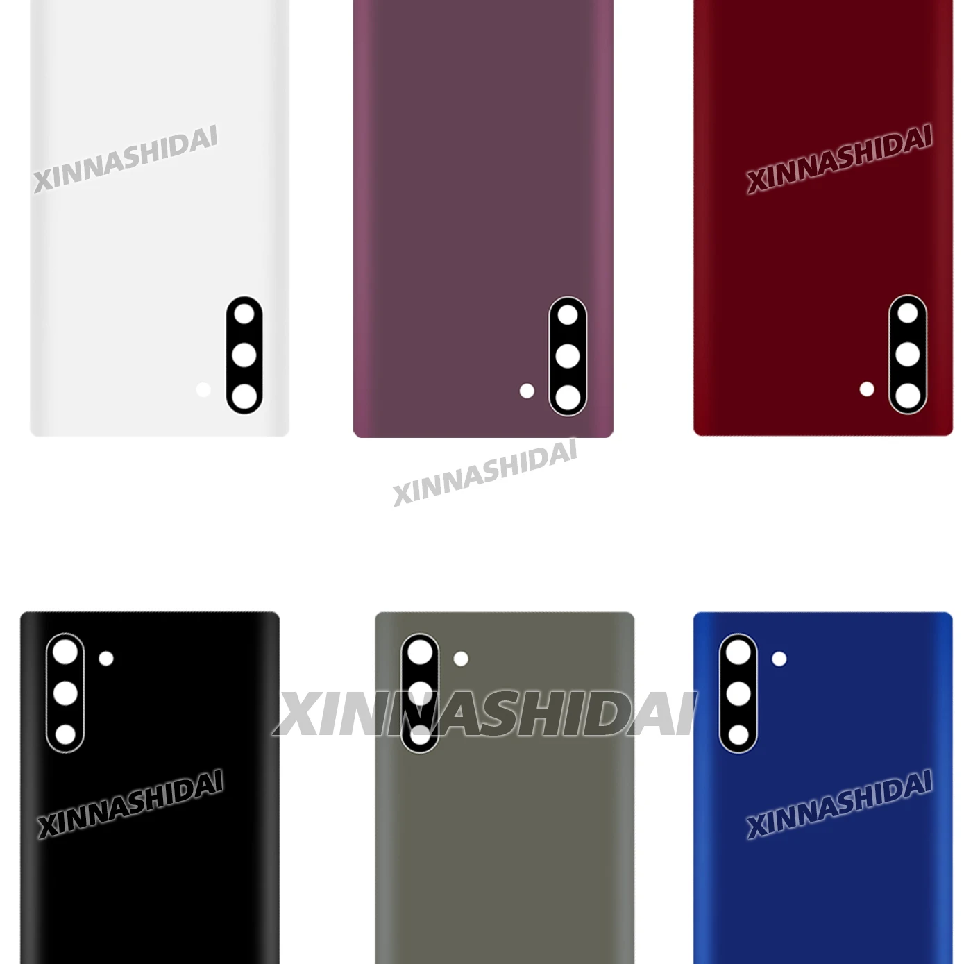 Batterie-Rückseite für Samsung Galaxy Note 10, Batterie-Rückseite, Glasscheibe, hintere Tür, Gehäuse, Objektiv ersetzen – Detail 4
